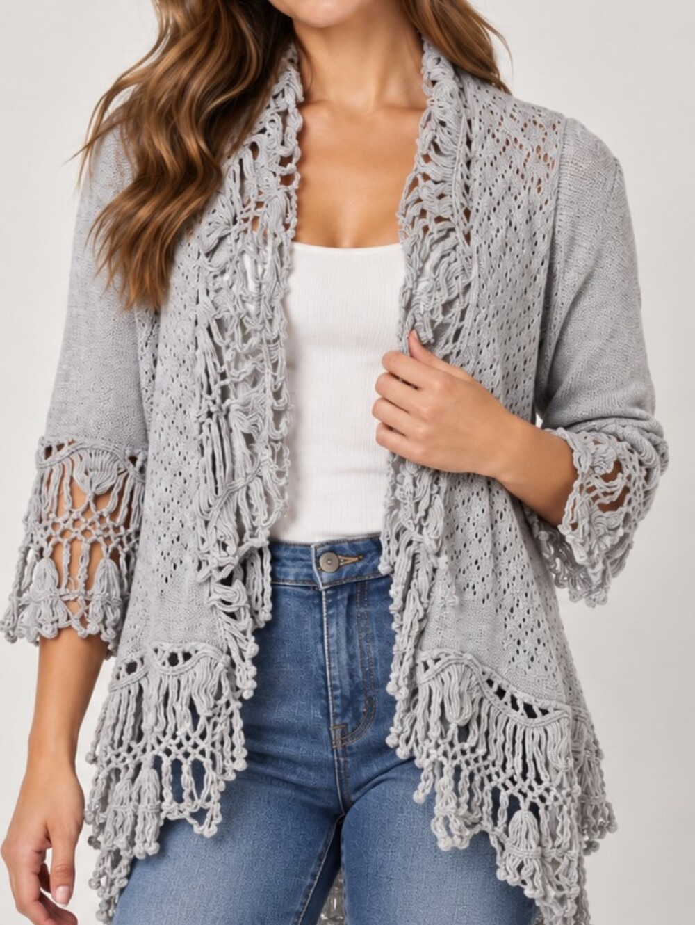 Line Knitwear Chunky Cardigan